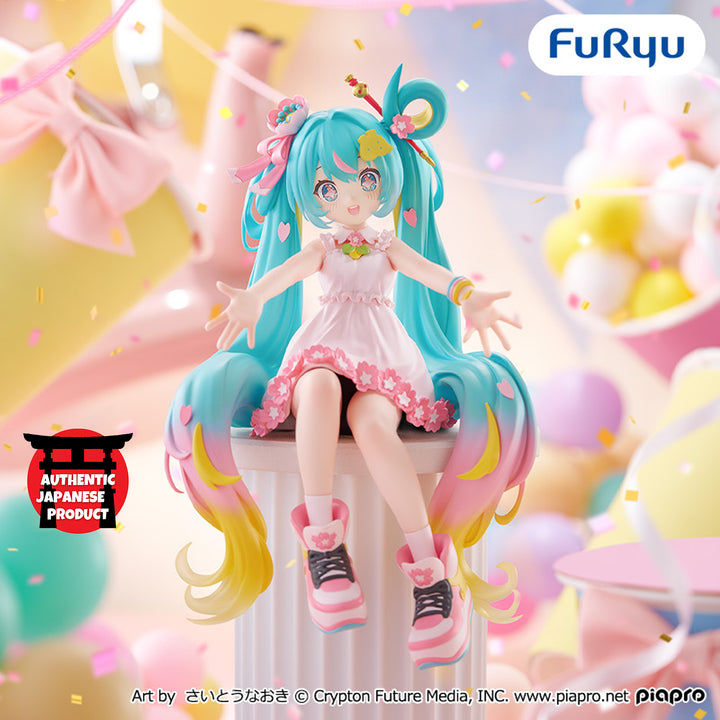 HATSUNE MIKU Noodle Stopper Figure -10th Anniversary-