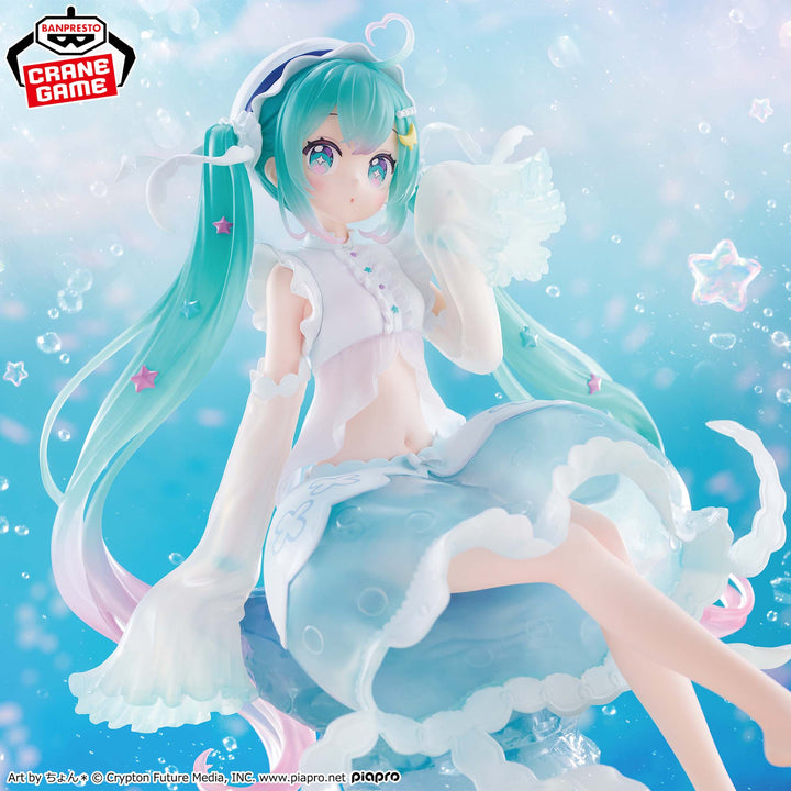 HATSUNE MIKU BANPRESTO EVOLVE  Clearluxe -Jellyfish- Figure
