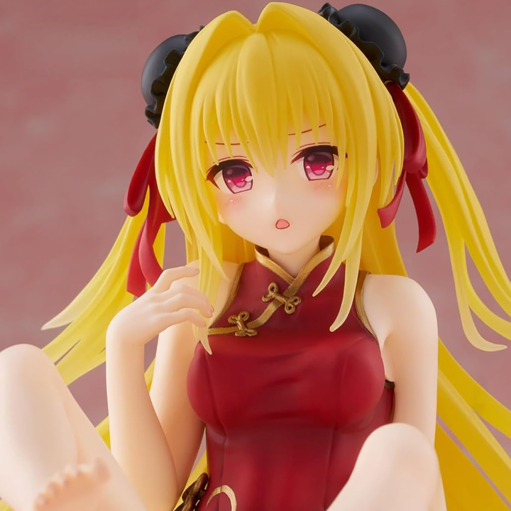 TO LOVE RU Desktop Cute Figure GOLDEN DARKNESS China Dress ver.