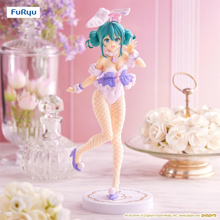 [Box Damage]HATSUNE MIKU BiCute Bunnies Figure -White Rabbit Lavender ver.-